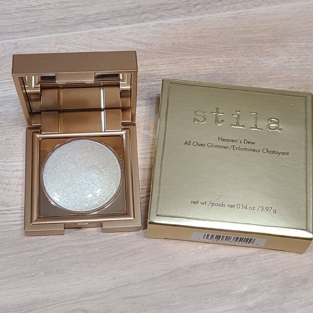 Stila Heaven's Dew All Over Glimmer Silverlake Highlighter Face Body Shimmer Box